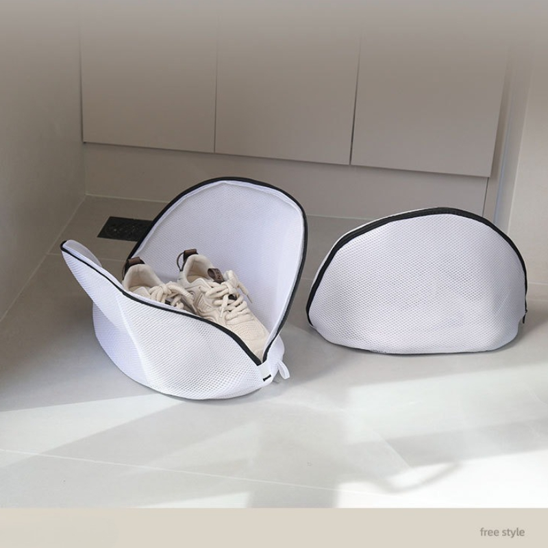 Sock Organizer Tray - Mesh Shoe Washing Bags with Zipper