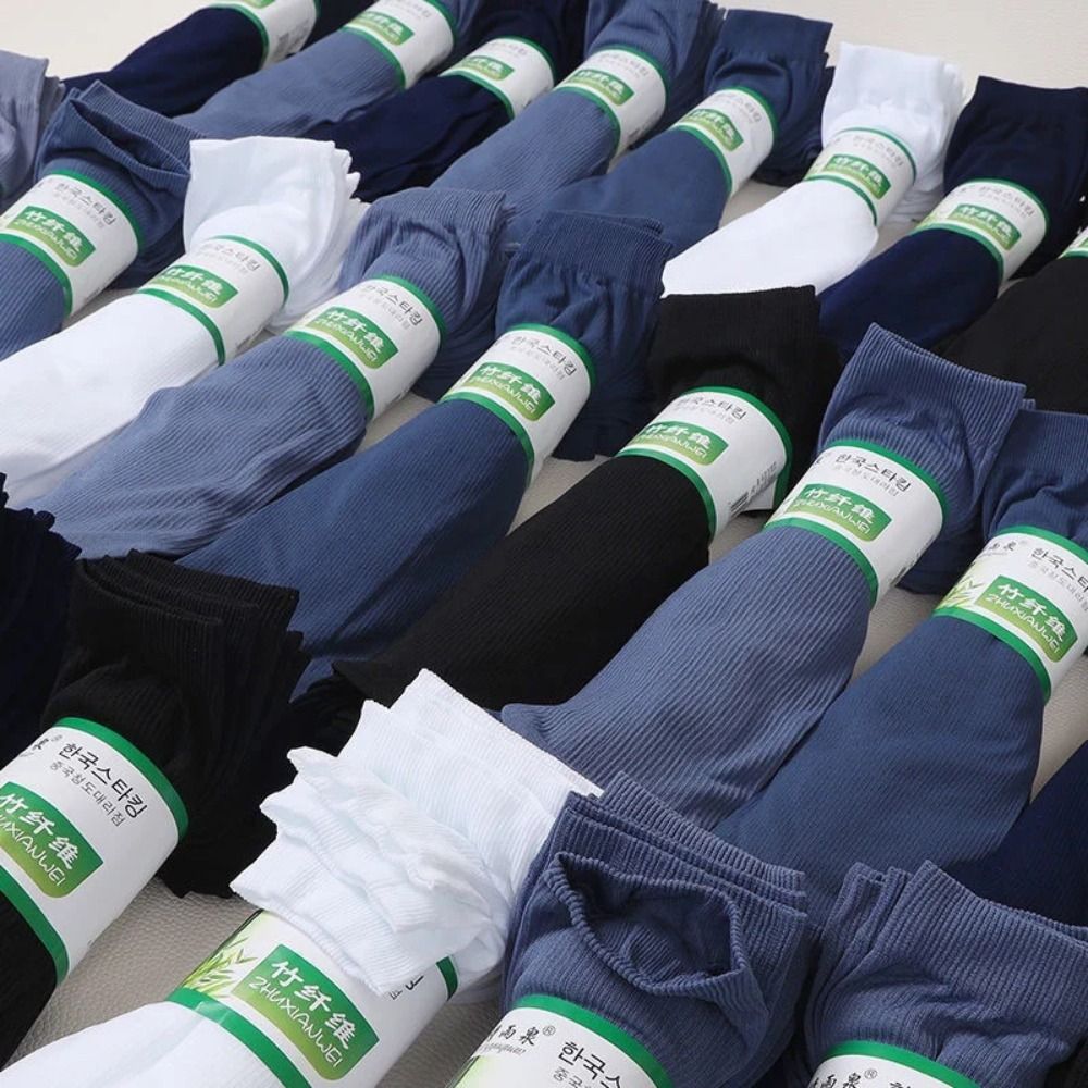 10pairs Men Ice Silk Socks Sum - Silk Sock Bamboo ulasan dan harga