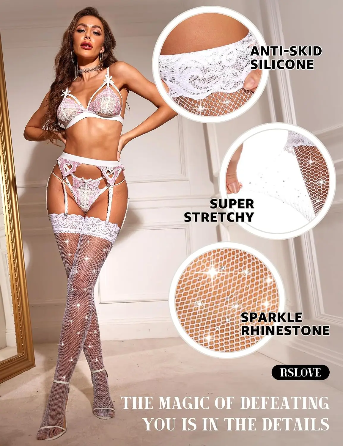 Women Sexy Thigh High Stocking - Fishnet Stocking Women ulasan dan harga