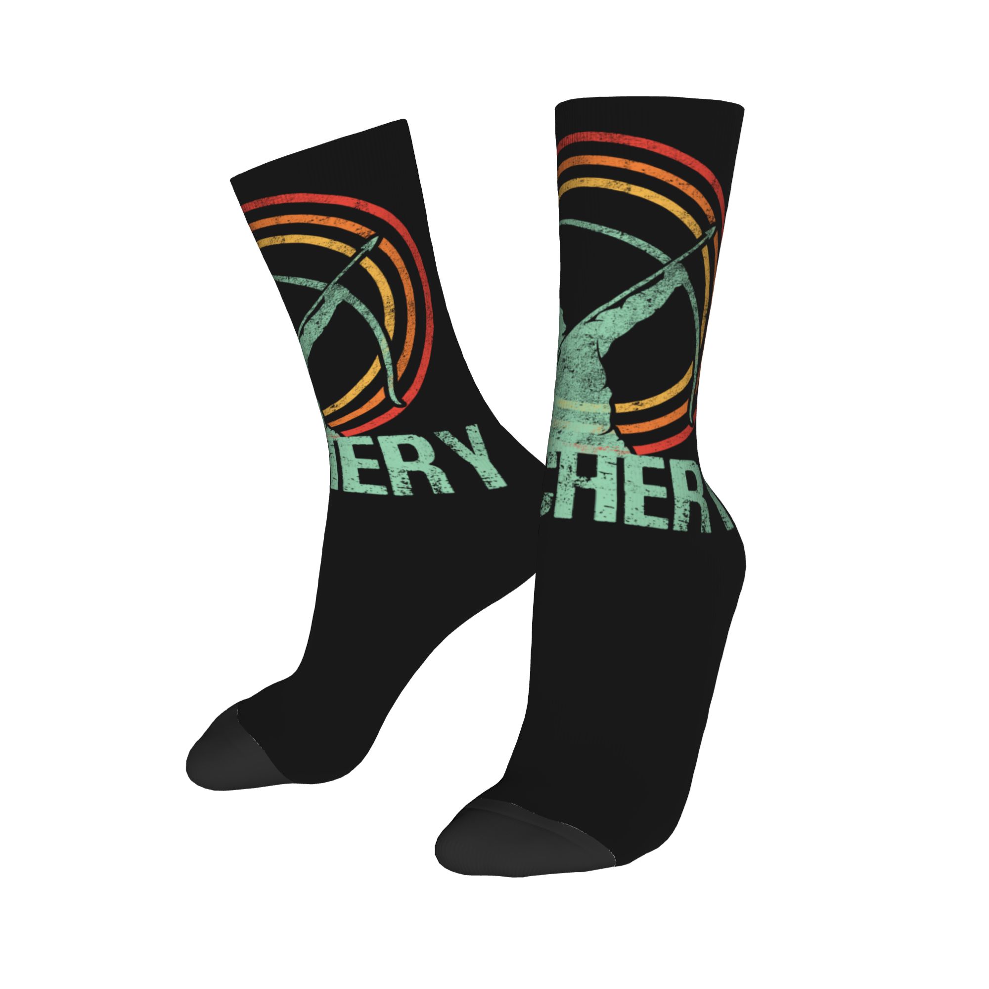 Custom Retro Archery Arrow Bow - Dress Sock Men ulasan dan harga