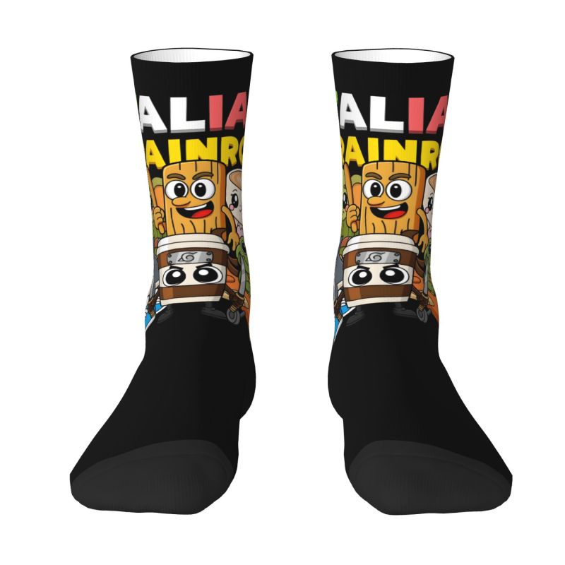Custom Italian Brainrot Dress  - Dress Sock Men ulasan dan harga