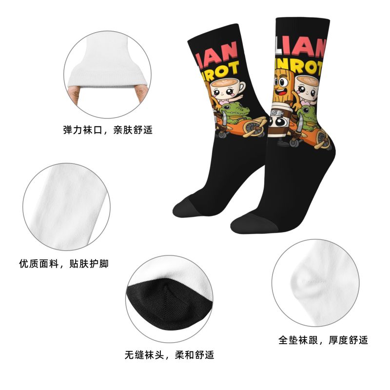 Custom Italian Brainrot Dress  - Dress Sock Men ulasan dan harga